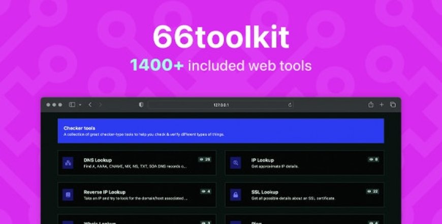 66toolkit v27.1.0 - Ultimate Web Tools System (SAAS) - nulled