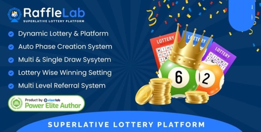 RaffleLab v1.1 - Superlative Lottery Platform - nulled