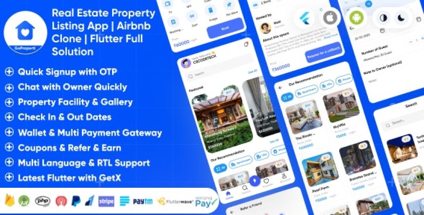 GoProperty v1.5 - Real Estate Property Listing App