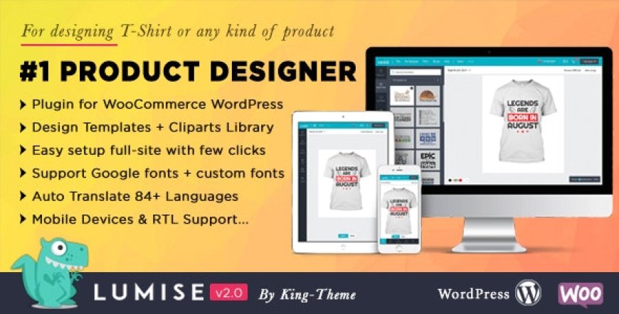 Lumise Product Designer v2.0.4 - WooCommerce WordPress