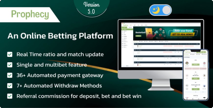 Prophecy v5.1.0 - An Online Betting Platform - nulled