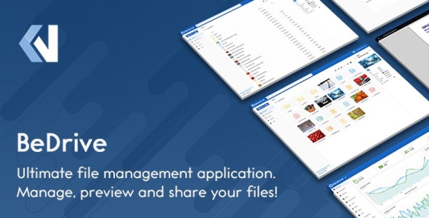 BeDrive v3.1.5 - File Sharing and Cloud Storage