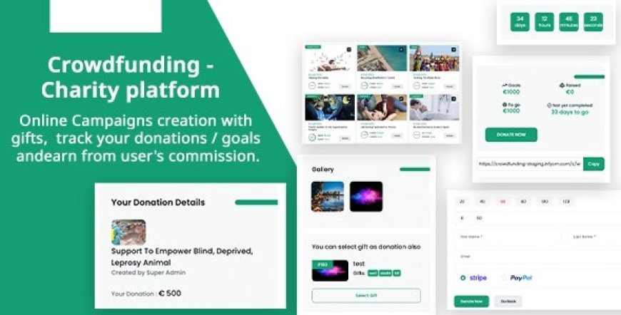 Crowdfunding v2.0.1 - Fund raising platform / Charity / Donation