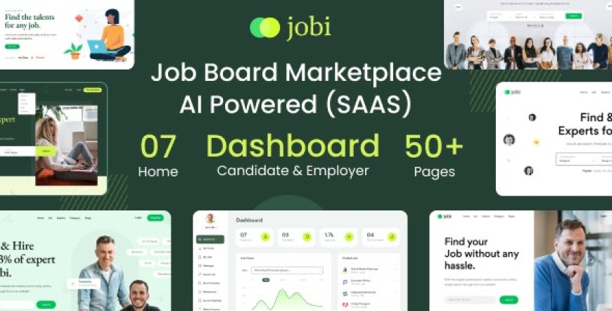 Jobi v1.6 - Job Board Marketplace - AI Powered (SAAS) - nulled