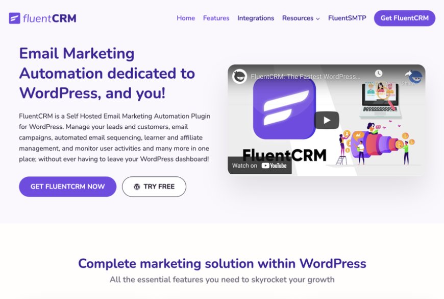 FluentCRM v2.9.2.0 - Marketing Automation For WordPress