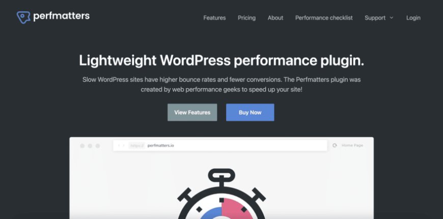 Perfmatters v2.3.2 - Lightweight Performance Plugin
