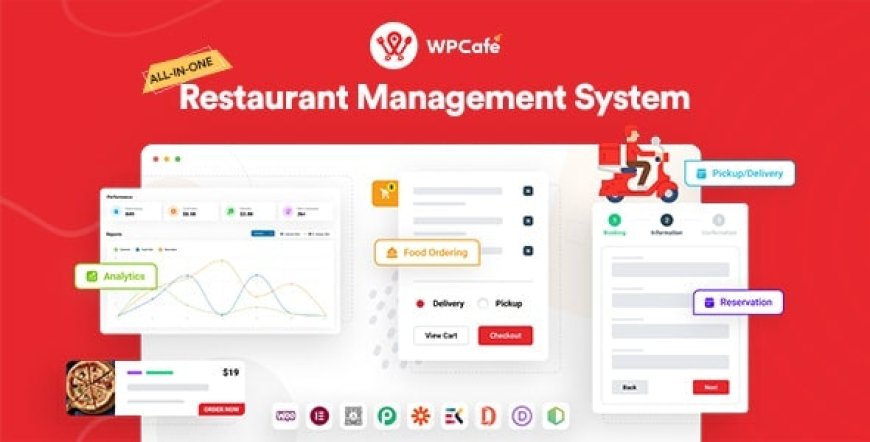 WP Cafe v2.2.25 - Restaurant Reservation, Food Menu & Food Ordering for WooCommerce