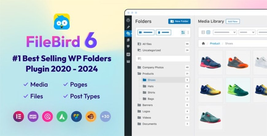 FileBird v6.3.4 - WordPress Media Library Folders