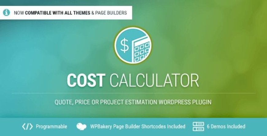 Cost Calculator v2.4.3 - WordPress Plugin