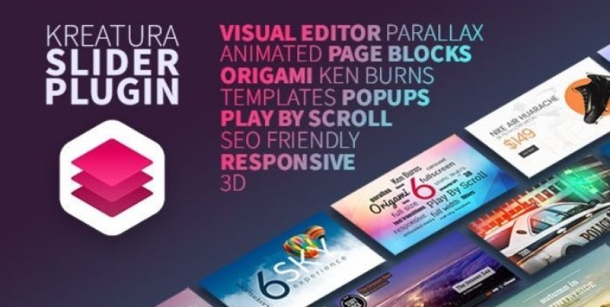 Kreatura v7.11.2 - Slider Plugin for WordPress