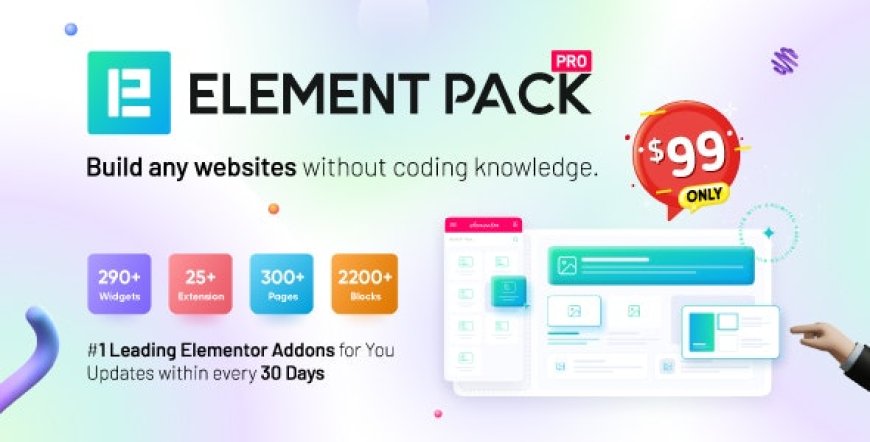 Element Pack v7.14.3 - Addon for Elementor Page Builder