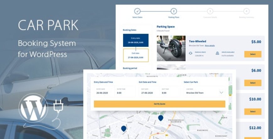 Car Park v2.7 - Booking System for WordPress