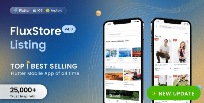 FluxStore Listing v4.1.1 - The Best Directory WooCommerce app by Flutter