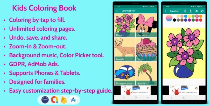 Kids Coloring Book for Android v2.5