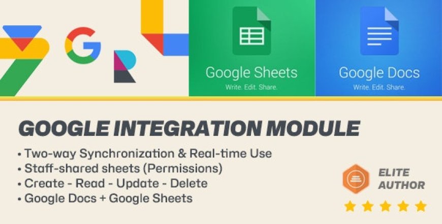 Google Sheets module for Perfex CRM - Two-way Spreadsheets Synchronization v1.1.0