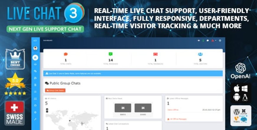 Live Support Chat v5.1.3 - Live Chat 3 - nulled