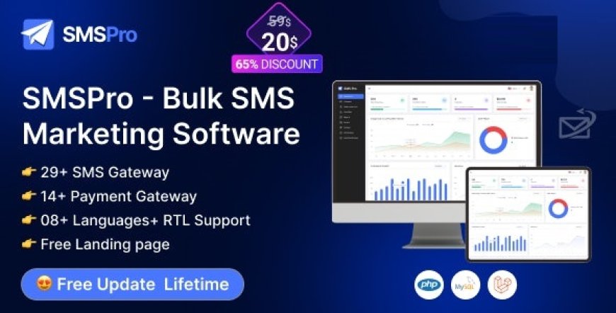 SMSPro v1.0 - Bulk SMS Marketing Software