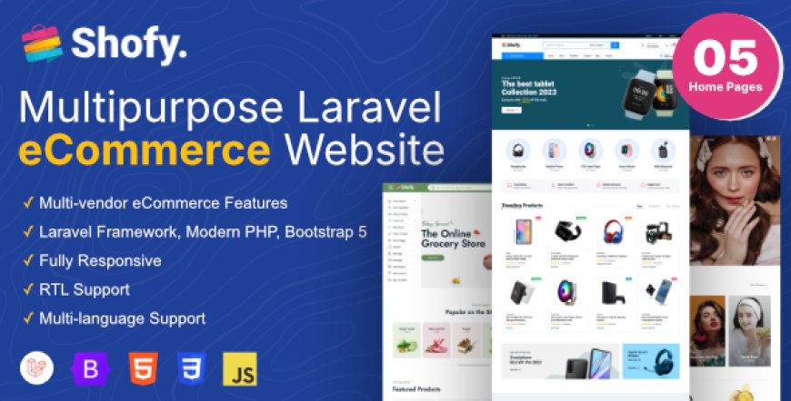 Shofy v1.2.5 - eCommerce & Multivendor Marketplace Laravel Platform - nulled