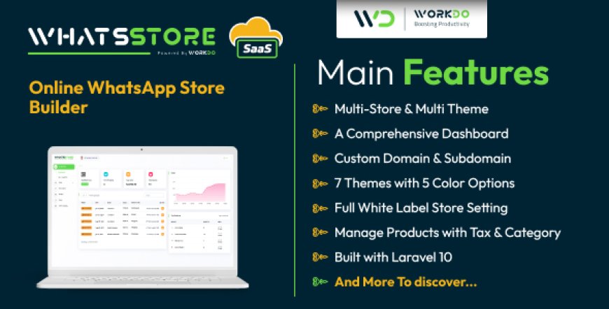 WhatsStore SaaS v7.5 - Online WhatsApp Store Builder - nulled