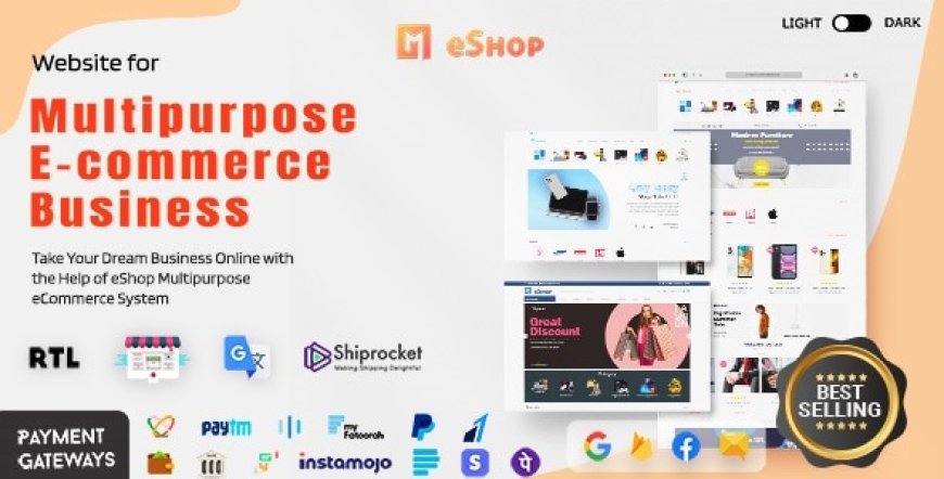 eShop Web v2.9.3 - Multi Vendor eCommerce Marketplace / CMS - nulled