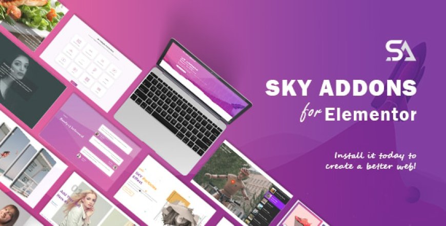 Sky Addons v2.0.4 - for Elementor Page Builder WordPress Plugin