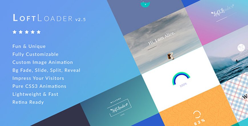 LoftLoader Pro v2.5 - Preloader Plugin for WordPress