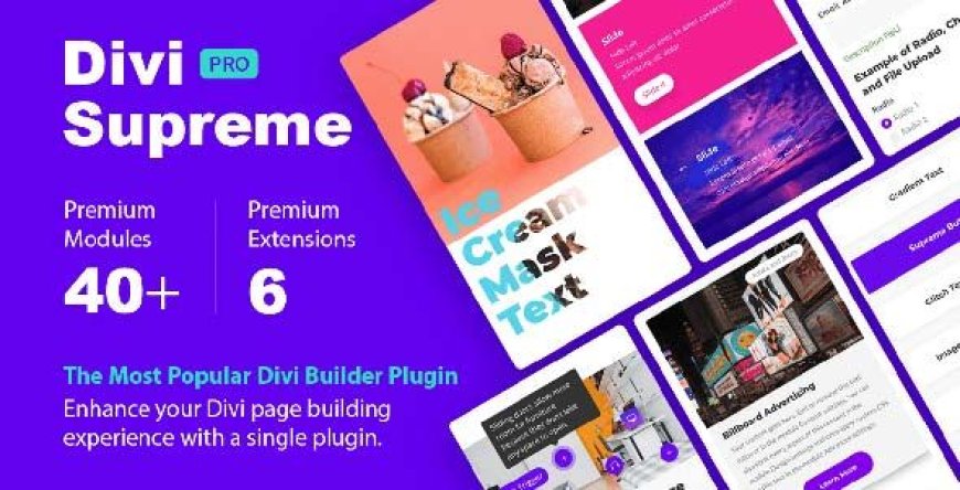 Divi Supreme Pro v4.9.97.20