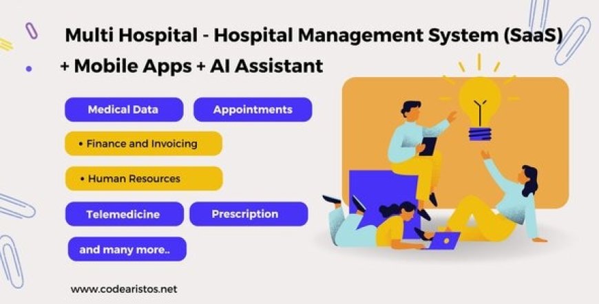 Multi Hospital v5.6 - Hospital Management System (SaaS) + Mobile Apps