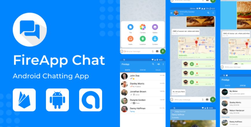 FireApp Chat v2.2 - Android Chatting App with Groups