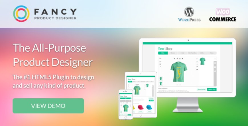 Fancy Product Designer v6.4.0 - WooCommerce plugin