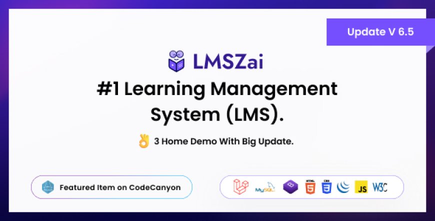 LMSZAI v6.5 - Learning Management System (Saas) - nulled