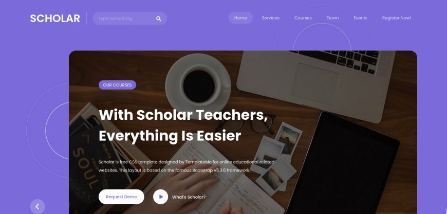 Scholar – Bootstrap5 Educational Website Template