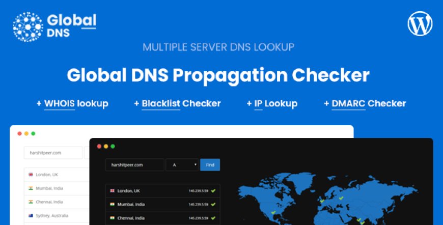 Global DNS v2.9.1 - Multiple Server - DNS Propagation Checker - WP