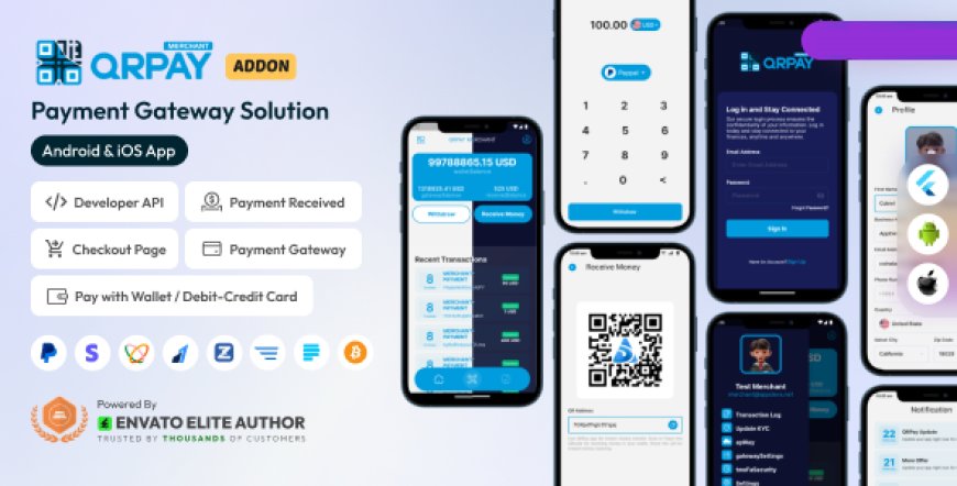 QRPay Merchant v4.9.0 - Payment Gateway Solution