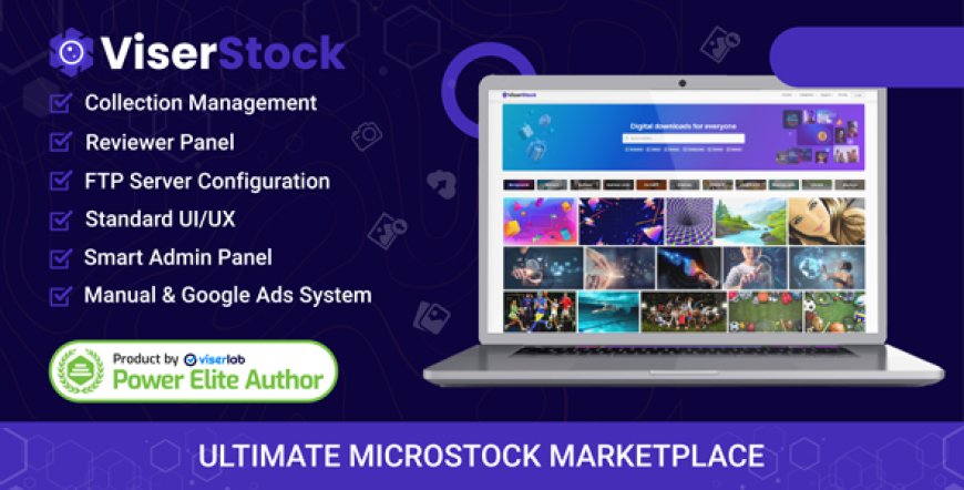 ViserStock v2.1 - Ultimate Microstock Marketplace - nulled