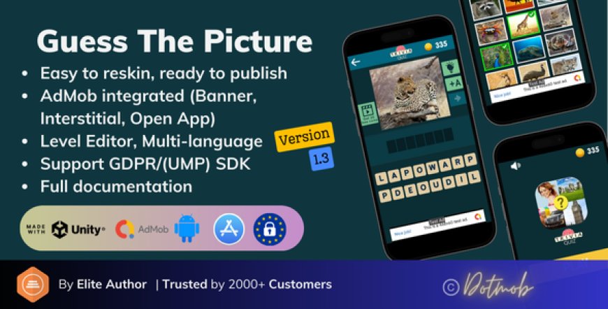 Guess The Picture v1.3 (Unity Game + Android + iOS + AdMob)