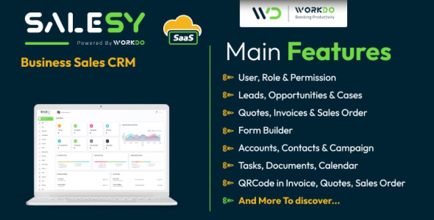 Salesy SaaS v6.0 - Business Sales CRM - nulled