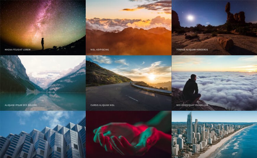 Multiverse – HTML5 Photography Website Template