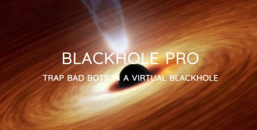 Blackhole Pro v3.5.1 - Trap Bad Bots In a Virtual Blackhole