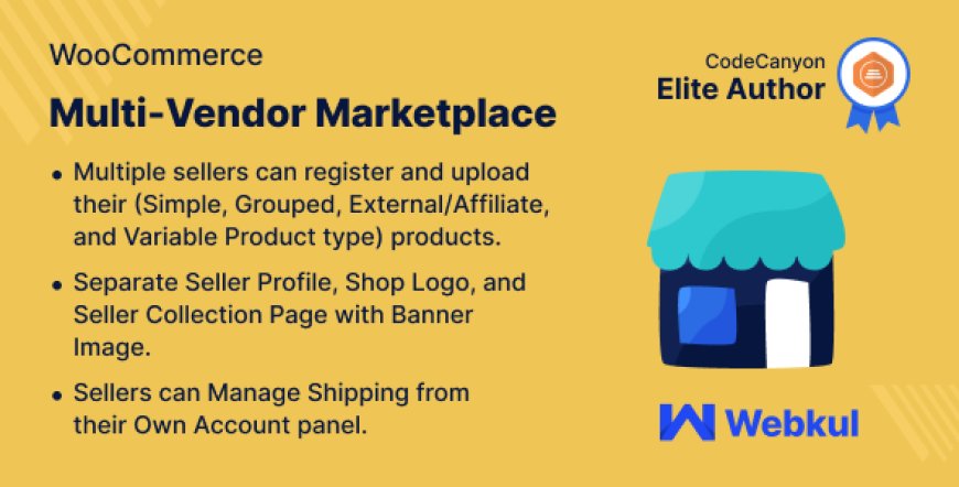 WordPress WooCommerce Multi Vendor Marketplace Plugin v5.6.1