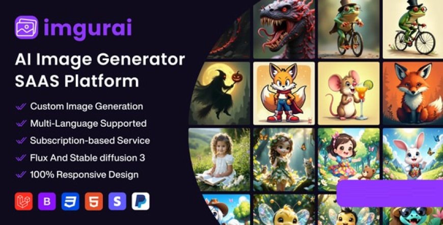 Imgurai v1.7.0 - AI Image Generator (SAAS) - nulled