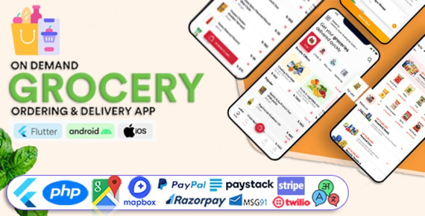 GoGrocer v1.12.0 - Grocery Vegetable Store Delivery Mobile App with Admin Panel - nulled