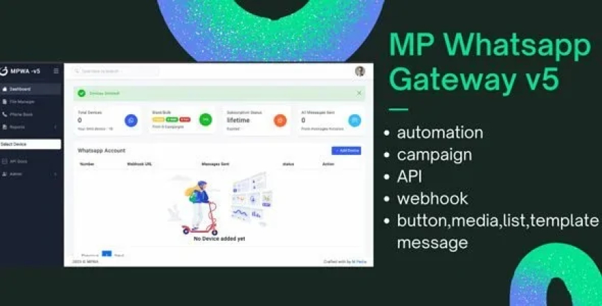 Whatsapp Gateway v7.5.0 - Multi Device - nulled