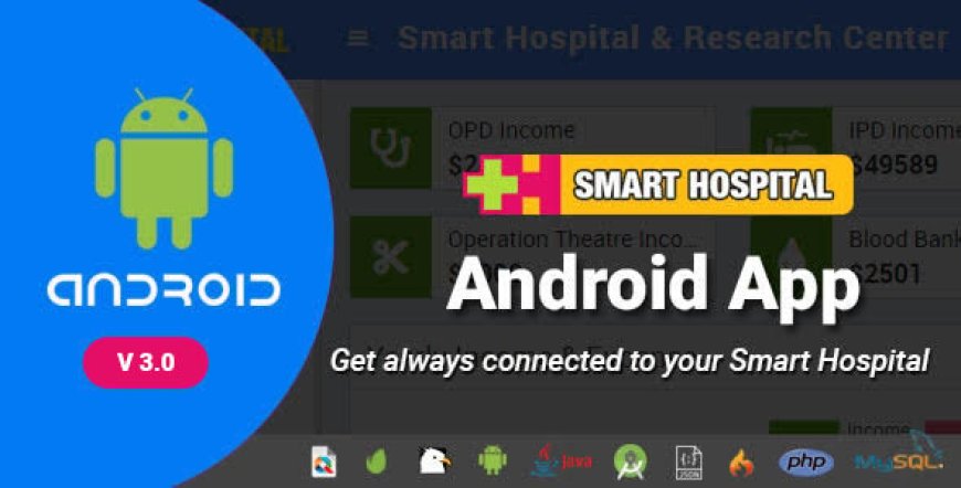 Smart Hospital Android App v3.0 - Mobile Application for Smart Hospital